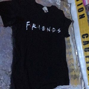 Black “Friends” t-shirt